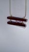 Ruby and Wooden Necklace