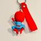 Spider -Man 3D PVC keychain (spinning a web)