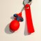 Spider -Man 3D PVC keychain (Upside-down)