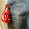 Spider -Man 3D PVC keychain (Upside-down)