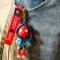 Spider -Man 3D PVC keychain (Hold up a finger)