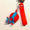 Spider -Man 3D PVC keychain