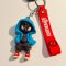 Spider -Man 3D PVC keychain (Blue jacket)