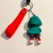 Spider -Man 3D PVC keychain (Green jacket)