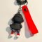 Spider -Man 3D PVC keychain (Black jacket)