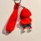 Spider -Man 3D PVC keychain (Red jacket)