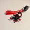 Spider -Man 3D PVC keychain (Black)