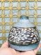 Gourd vase, olive leaf pattern