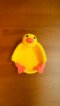Crochet coaster, yellow duck