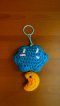 Cloud&Moon crochet keychain
