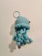 Jellyfish keychain blue