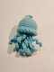 Jellyfish keychain blue