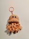 Jellyfish keychain orange