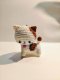 Cat Keychain with Blue Bow