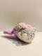 Capybara Keychain with Purple Hat