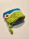 Crochet Watermelon Bag, Green-Blue