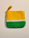 Crochet Watermelon Bag, Yellow-Green