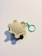 Green Crochet Turtle Keychain