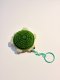 Green Crochet Turtle Keychain