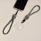 Black & White Fine Striped Phone Strap