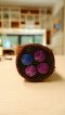 Coconut shell bag - Muti Colors (Cylindrical shape with circle pattern)