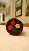 Coconut shell bag - Muti Colors (Cylindrical shape with circle pattern)