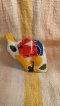 Fabric Keychain - Yellow/Red Elephant