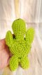 Knit Keychain - Green Turtle