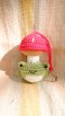 Knit Keychain - Mushroom Frog