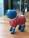 Wooden Animal (Red-Blue Dog)