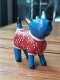 Wooden Animal (Red-Blue Dog)