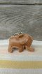 Elephant Keychain (Light Brown)