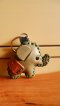 Elephant keychain - Green & Orange