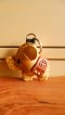 Elephant keychain - Yellow & Brown