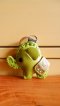 Elephant keychain - Light Green & Brown