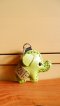 Elephant keychain - Light Green & Brown