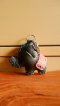 Elephant keychain - Olive & Brown