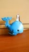 Whale keychain - Light Blue
