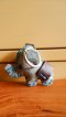 Elephant keychain - Light Blue & Brown