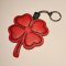 Red Clover Keychain