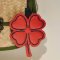 Red Clover Keychain