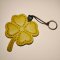 Yellow Clover Keychain