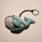 Baby Blue Whale Keychain