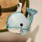 Baby Blue Whale Keychain