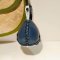 Navy Blue Whale Keychain