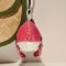 Red Whale Keychain