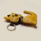 Yellow kitten keychain