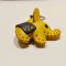 Yellow baby elephant keychain