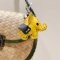Yellow baby elephant keychain
