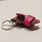 Red baby elephant keychain
